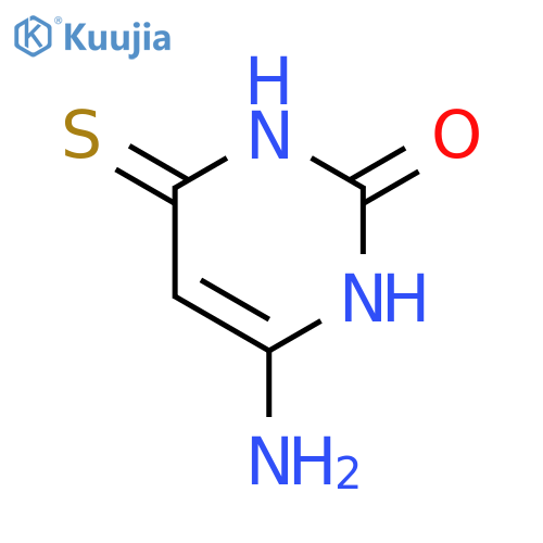 2(1H)-Pyrimidinone,6-amino-3,4-dihydro-4-thioxo- structure