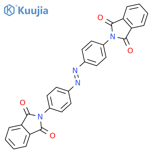 1H-Isoindole-1,3(2H)-dione, 2,2'-(azodi-4,1-phenylene)bis- structure