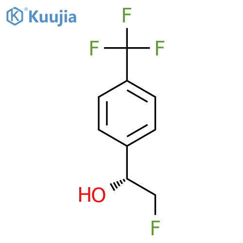 (1R)-2-fluoro-1-4-(trifluoromethyl)phenylethan-1-ol structure