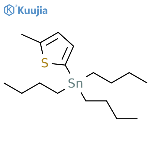 5-Methyl-2-tributylstannylthiophene structure