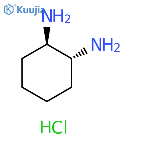 (±)-trans-cyclohexane-1,2-diamine hydrochloride structure