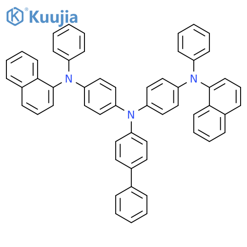 4,4'-BisN-(1-naphthyl)-N-phenylamino-4''-phenyltriphenylamine structure