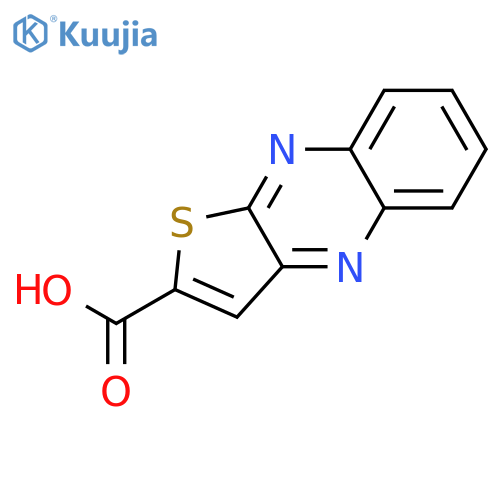 Thieno[2,3-b]quinoxaline-2-carboxylicacid structure