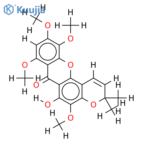 yahyaxanthone structure