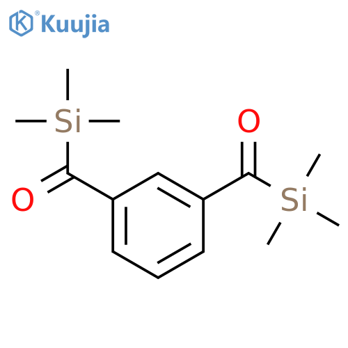 Silane, (1,3-phenylenedicarbonyl)bis[trimethyl- structure