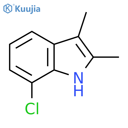 7-Chloro-2,3-dimethyl-1H-indole structure
