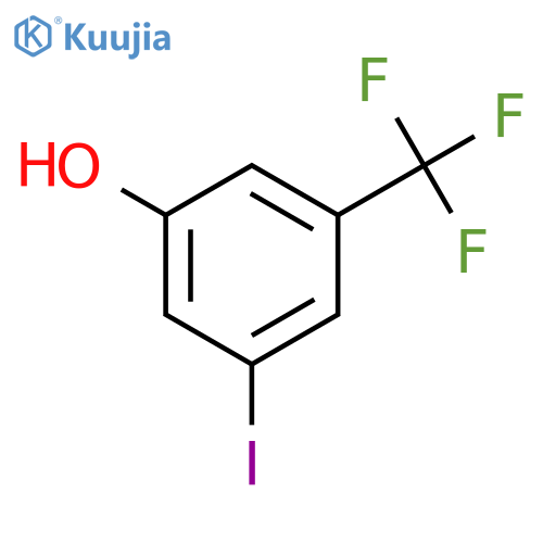 3-iodo-5-(trifluoromethyl)phenol structure