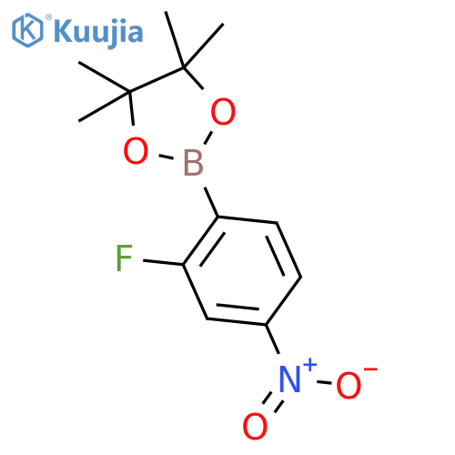 2-Fluoro-4-nitrophenylboronic Acid Pinacol Ester structure