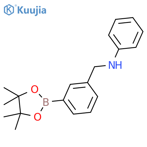 3-(Phenylaminomethyl)phenylboronic Acid Pinacol Ester structure