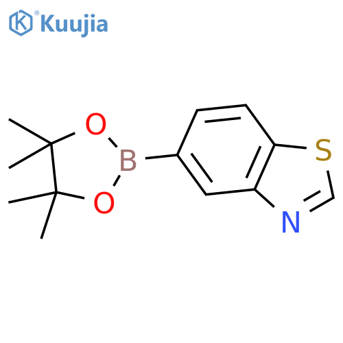 benzothiazole-5-boronic acid pinacol ester structure
