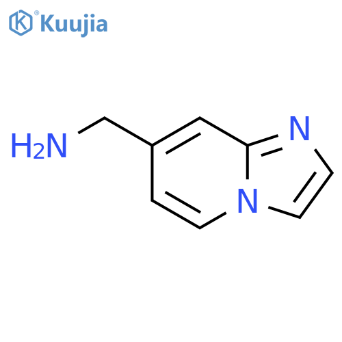 {imidazo[1,2-a]pyridin-7-yl}methanamine structure