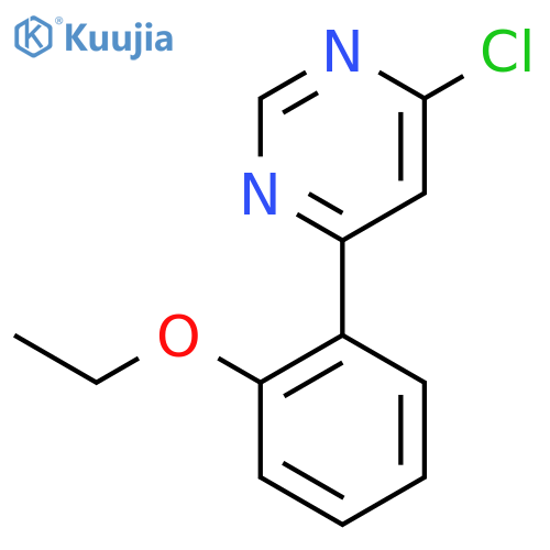 4-Chloro-6-(2-ethoxyphenyl)pyrimidine structure