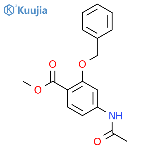 Methyl 4-Acetamido-2-(benzyloxy)benzoate structure