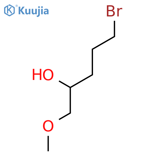 2-Pentanol, 5-bromo-1-methoxy- structure