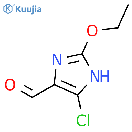 5-chloro-2-ethoxy-1H-Imidazole-4-carboxaldehyde structure