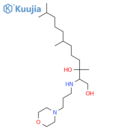 1,3-Dodecanediol, 3,7,11-trimethyl-2-[[3-(4-morpholinyl)propyl]amino]- structure