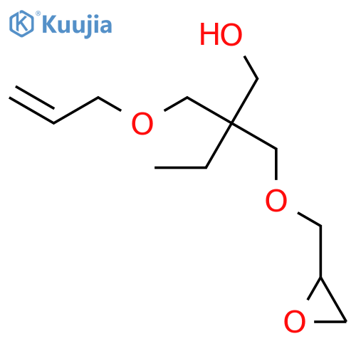 1-Butanol, 2-[(oxiranylmethoxy)methyl]-2-[(2-propenyloxy)methyl]- structure