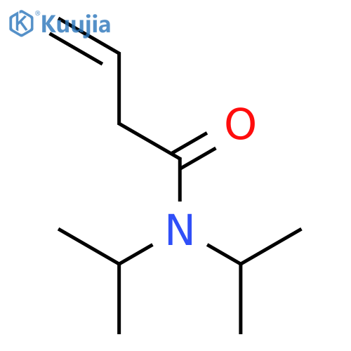 3-Butenamide, N,N-bis(1-methylethyl)- structure