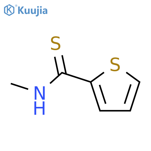 N-methylthiophene-2-carbothioamide structure
