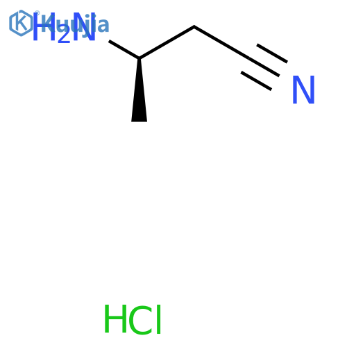 (R)-3-Aminobutanenitrile hydrochloride structure