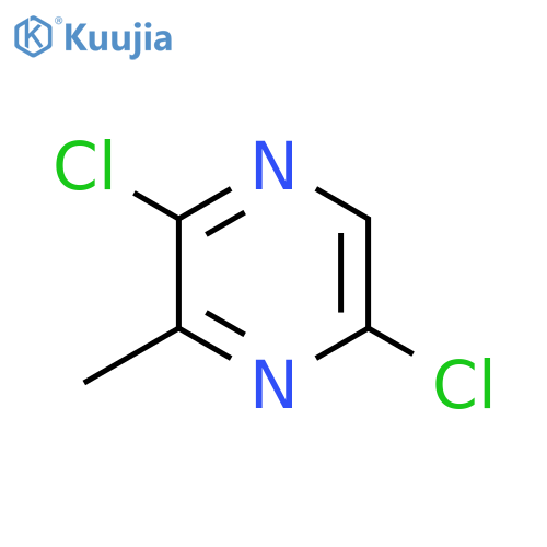 2,5-dichloro-3-methyl-Pyrazine structure
