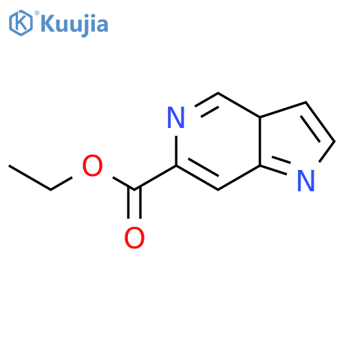 ethyl 3aH-pyrrolo[3,2-c]pyridine-6-carboxylate structure