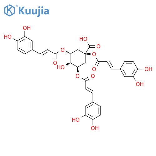 1,3,5-Tricaffeoylquinic acid structure