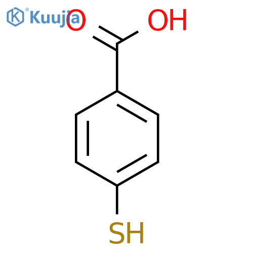 4-sulfanylbenzoic acid structure