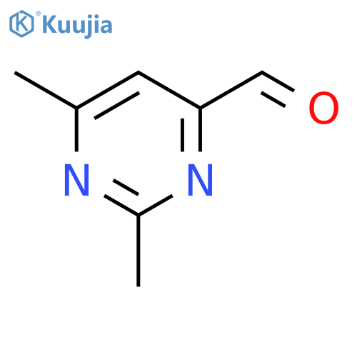 2,6-Dimethylpyrimidine-4-carbaldehyde structure