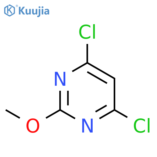 4,6-Dichloro-2-methoxypyrimidine structure