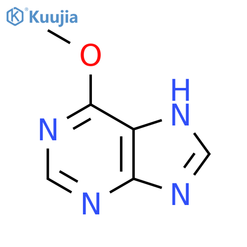 6-Methoxy-9H-purine structure