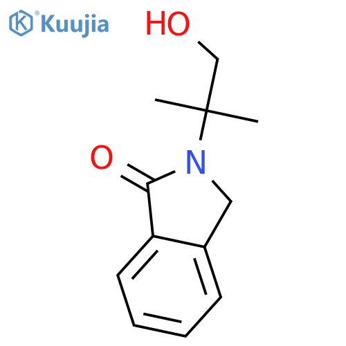 2,3-dihydro-2-(2-hydroxy-1,1-dimethylethyl)-1H-Isoindol-1-one structure