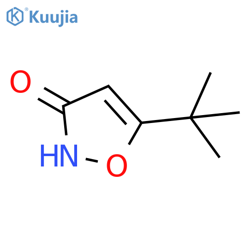 3-Hydroxy-5-tert-butylisoxazole structure