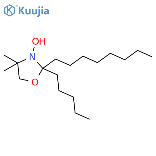 3-Oxazolidinyloxy, 4,4-dimethyl-2-octyl-2-pentyl- structure