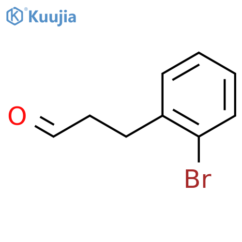 3-(2-Bromo-phenyl)-propionaldehyde structure