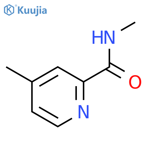 N,4-dimethyl-2-Pyridinecarboxamide structure