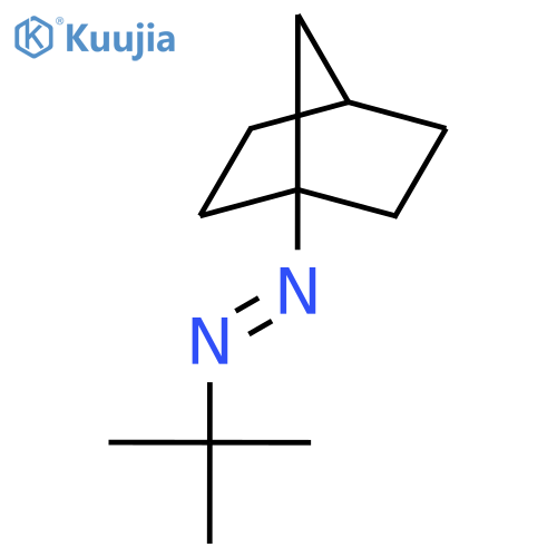 Diazene,bicyclo[2.2.1]hept-1-yl(1,1-dimethylethyl)-, (E)- (9CI) structure