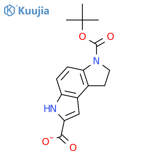 Benzo[1,2-b:4,3-b']dipyrrole-2,6(3H)-dicarboxylic acid, 7,8-dihydro-, 6-(1,1-dimethylethyl) ester structure