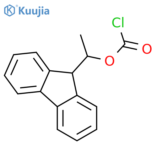 (+)-1-(9-Fluorenyl)ethyl Chloroformate structure