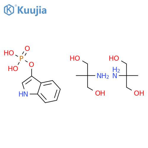 1,3-Propanediol, 2-amino-2-methyl-, compd. with 1H-indol-3-yl dihydrogen phosphate (2:1) structure