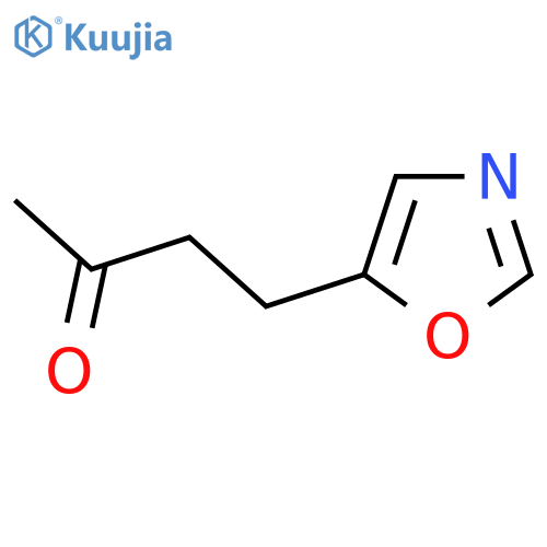 4-(1,3-oxazol-5-yl)butan-2-one structure