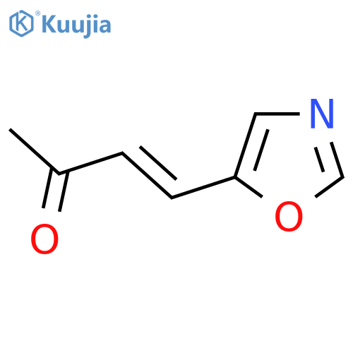 4-(1,3-oxazol-5-yl)but-3-en-2-one structure