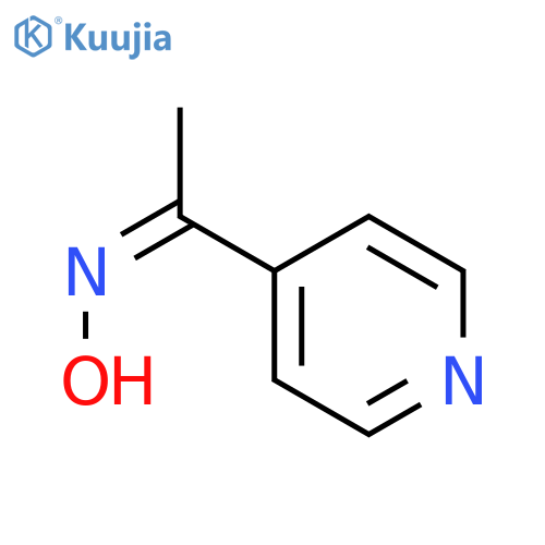 (Z)-N-[1-(pyridin-4-yl)ethylidene]hydroxylamine structure