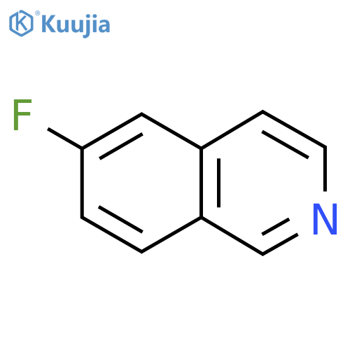 6-Fluoroisoquinoline structure