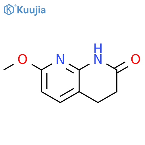 7-Methoxy-3,4-dihydro-1,8-naphthyridin-2(1H)-one structure