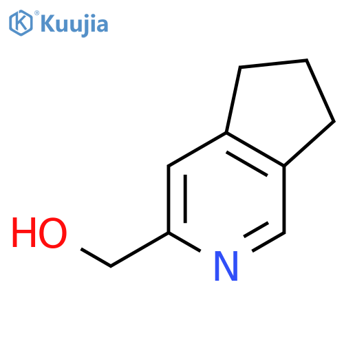 6,7-dihydro-5H-Cyclopenta[c]pyridine-3-methanol structure