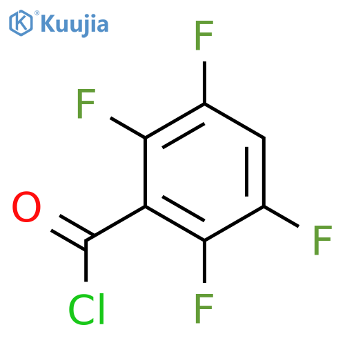 2,3,5,6-Tetrafluorobenzoyl chloride structure