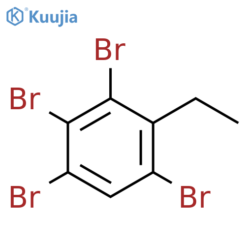 Benzene, 1,2,3,5-tetrabromo-4-ethyl- structure