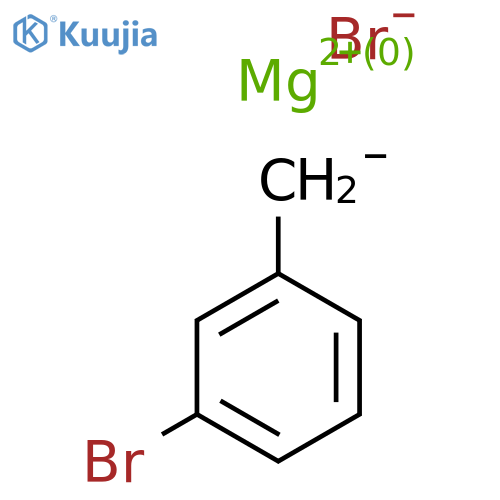 Magnesium,bromo[(3-bromophenyl)methyl]- structure