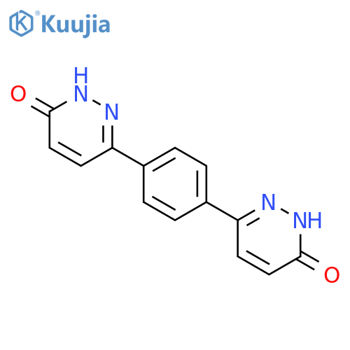3(2H)-Pyridazinone,6,6'-(1,4-phenylene)bis[5-methyl- structure